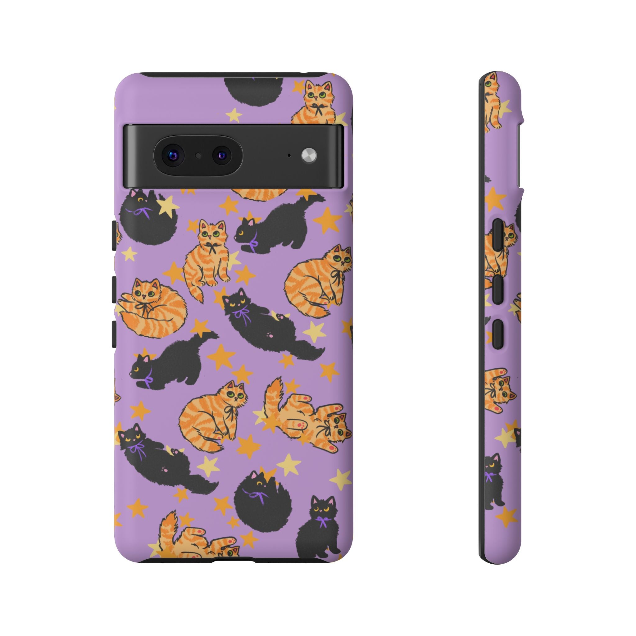 All The Kitties Phone Case - Purple