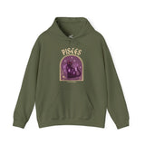 Pisces Spooky Cat Astrology Hoodie