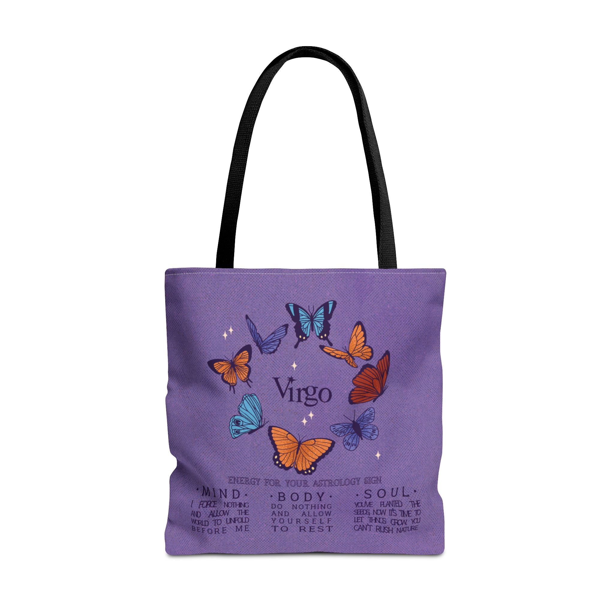 Virgo Butterfly Astrology Tote