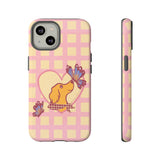 Butterfly and Dog Phone Case