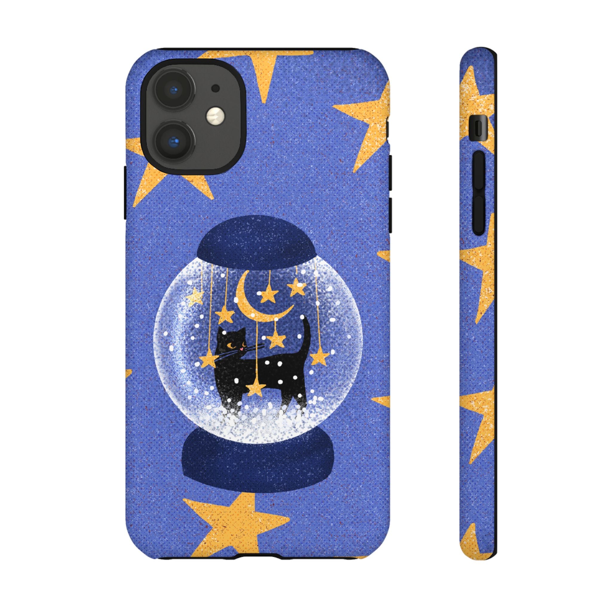 Snow Globe Kitty Phone Cases