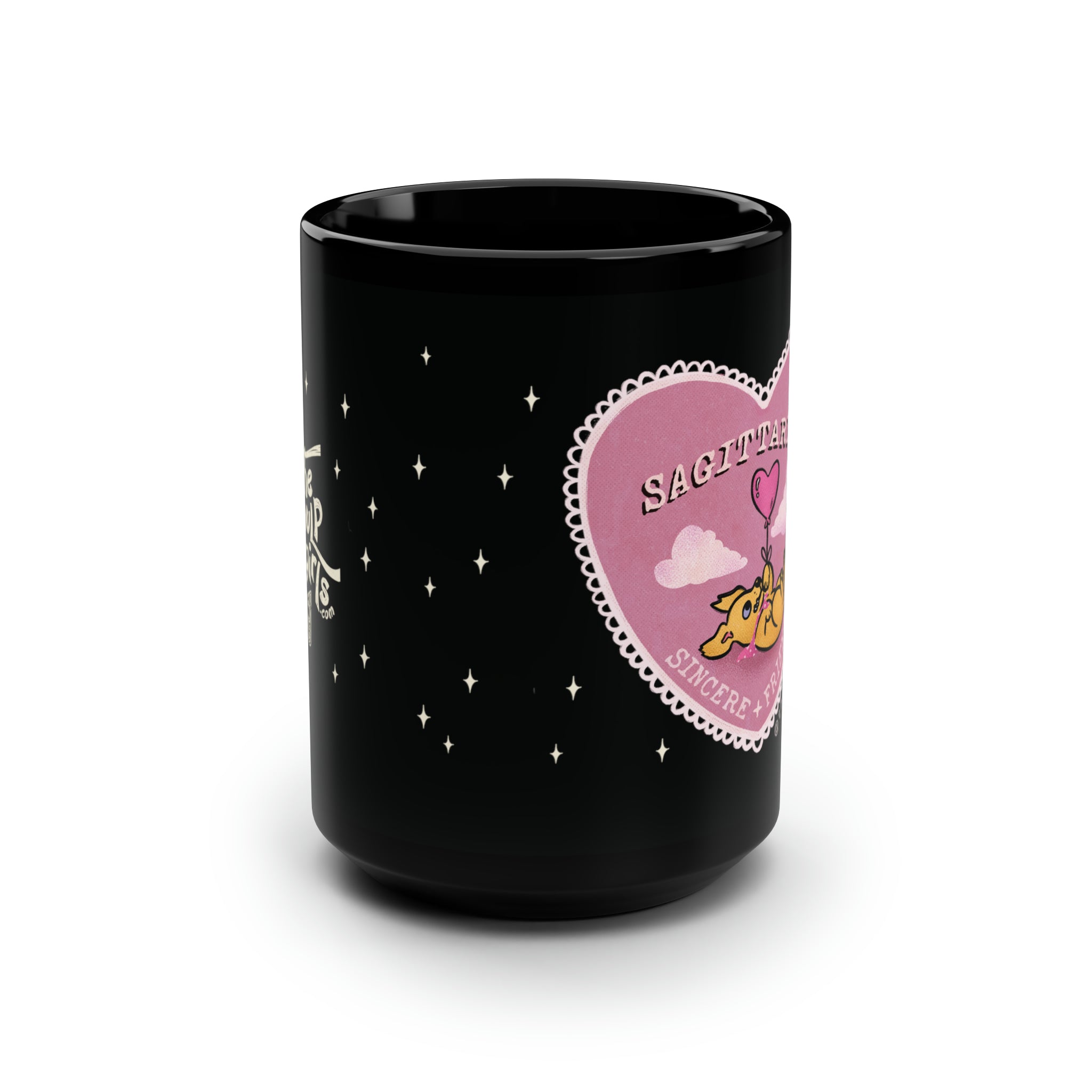Lover Dog Astrology Mug - Sagittarius 15oz