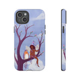Purple Bird & Fairy Phone Case