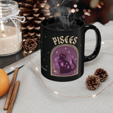 Pisces Spooky Cat Astrology Mug