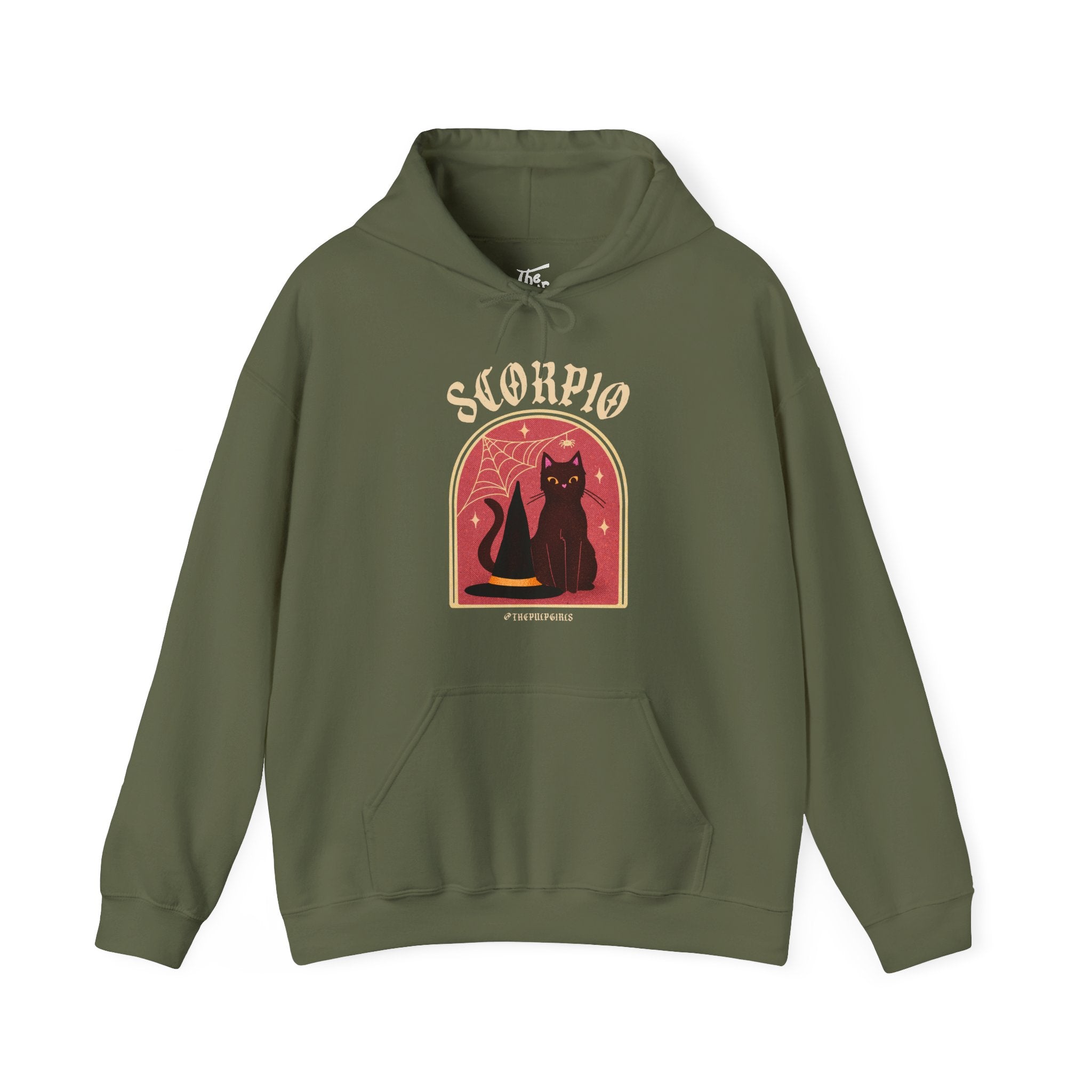 Scorpio Spooky Cat Astrology Hoodie