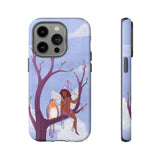 Purple Bird & Fairy Phone Case