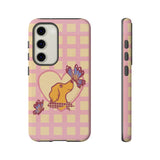 Butterfly and Dog Phone Case