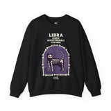 Libra Halloween Cat Astrology Crewneck