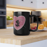 Love Cat Astrology Mug - Sagittarius 15oz