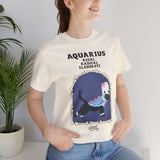 Halloween Cat Aquarius Tee