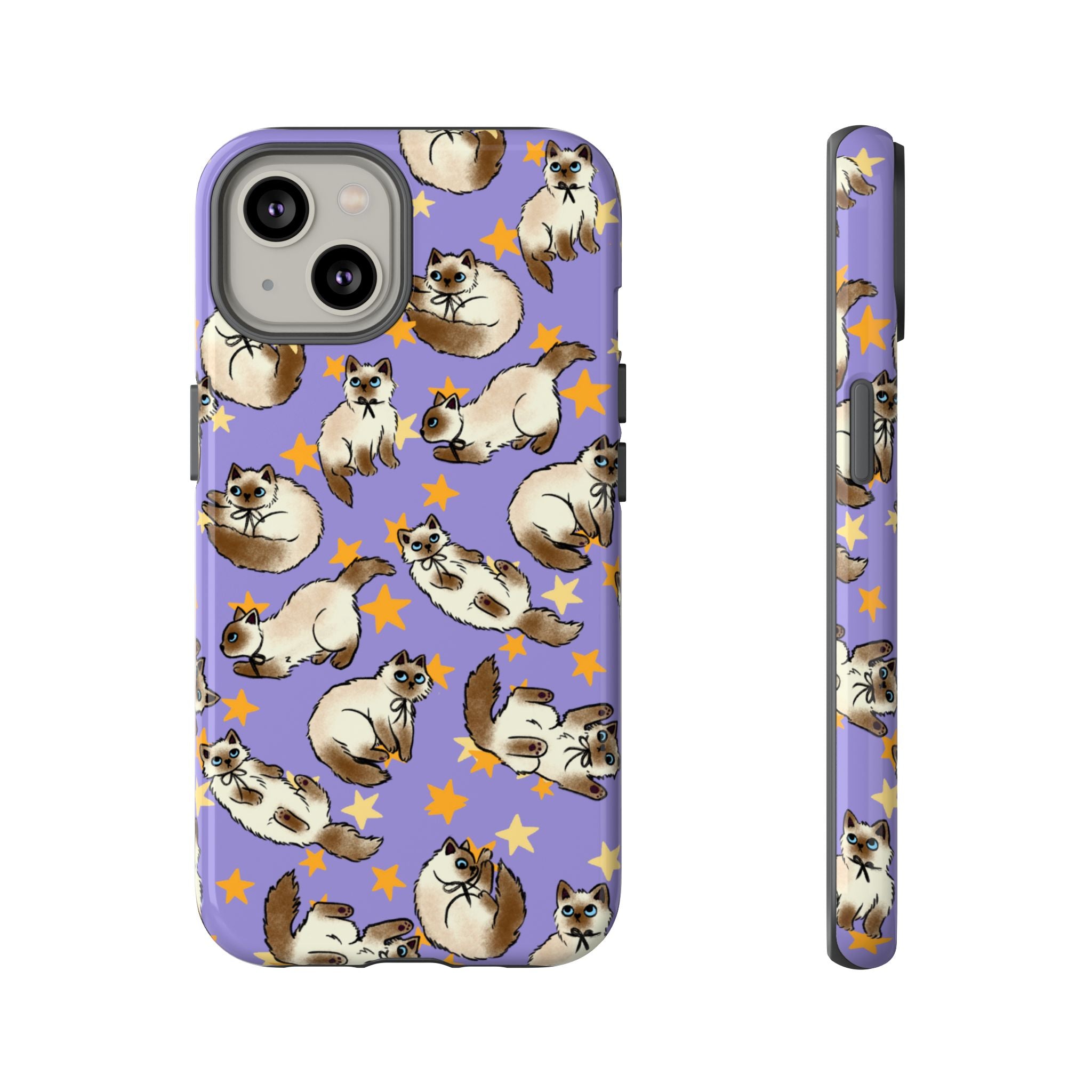 Siamese Kitties Phone Case