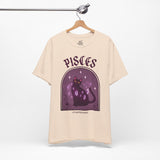 Pisces Spooky Cat Astrology Tee