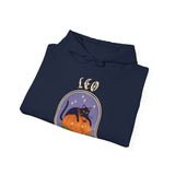 Leo Spooky Cat Astrology Hoodie