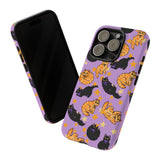 All The Kitties Phone Case - Purple