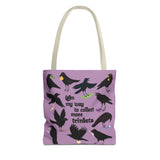 Crow Collecting Trinkets Tote Bag
