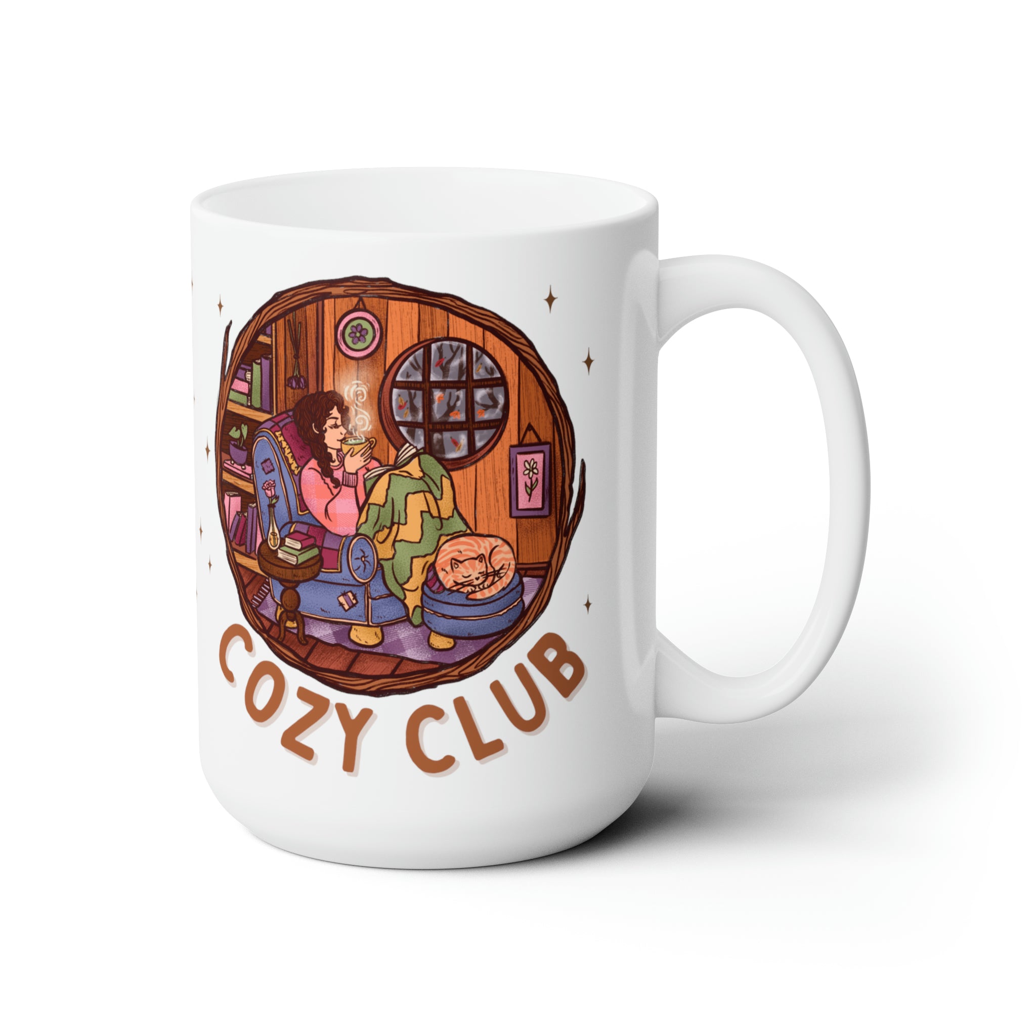 Cozy Club Mug 15oz