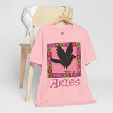 Aries Whimsical Crow Tee