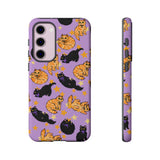 All The Kitties Phone Case - Purple