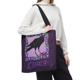 Libra Whimsical Crow Tote Bag