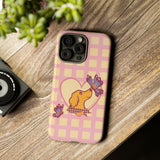 Butterfly and Dog Phone Case