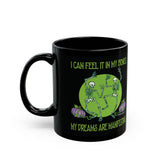 Manifesting Dreams Skeleton Mug