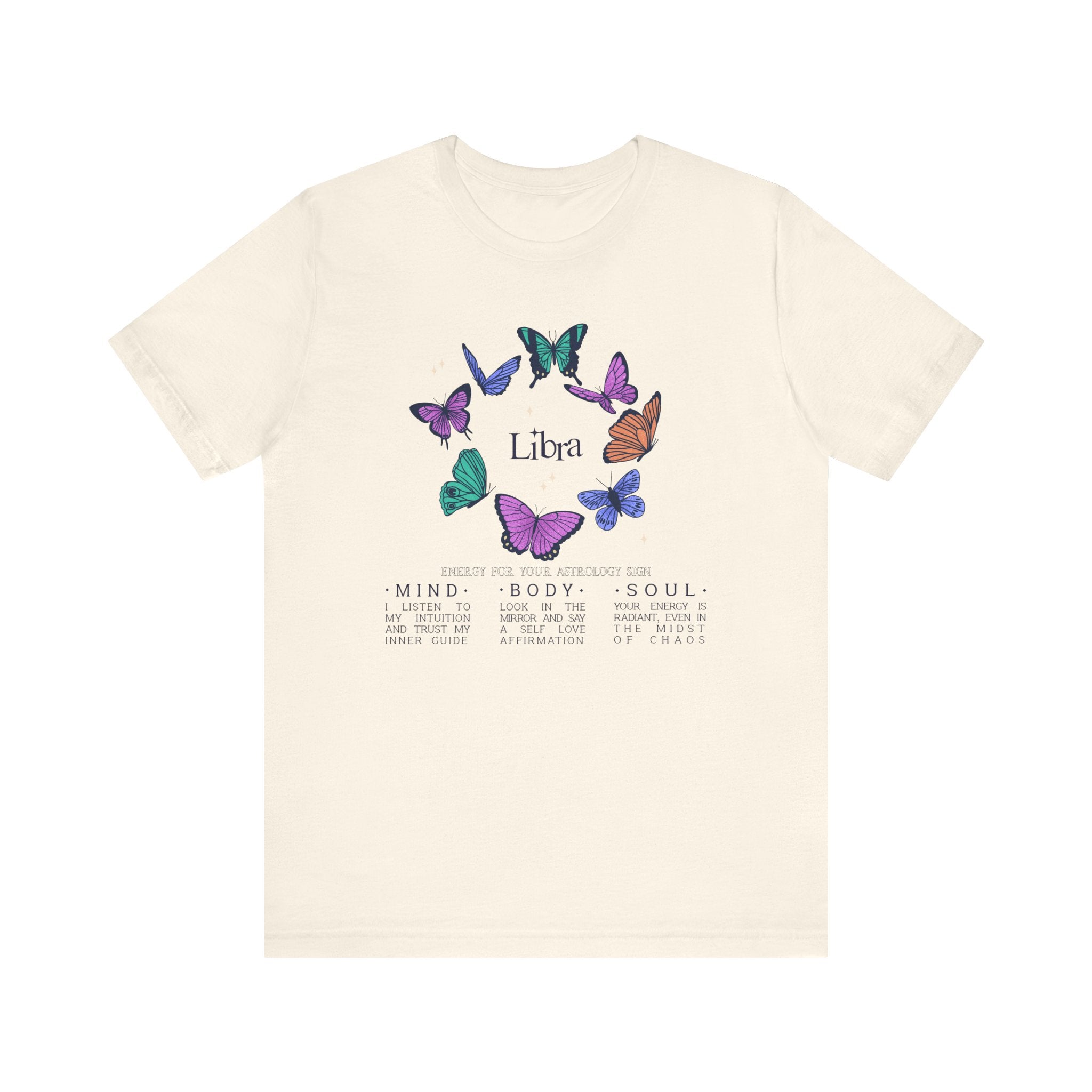 Libra Astrology Butterfly Tee
