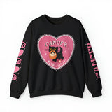 Cancer Love Cat Astrology Crewneck