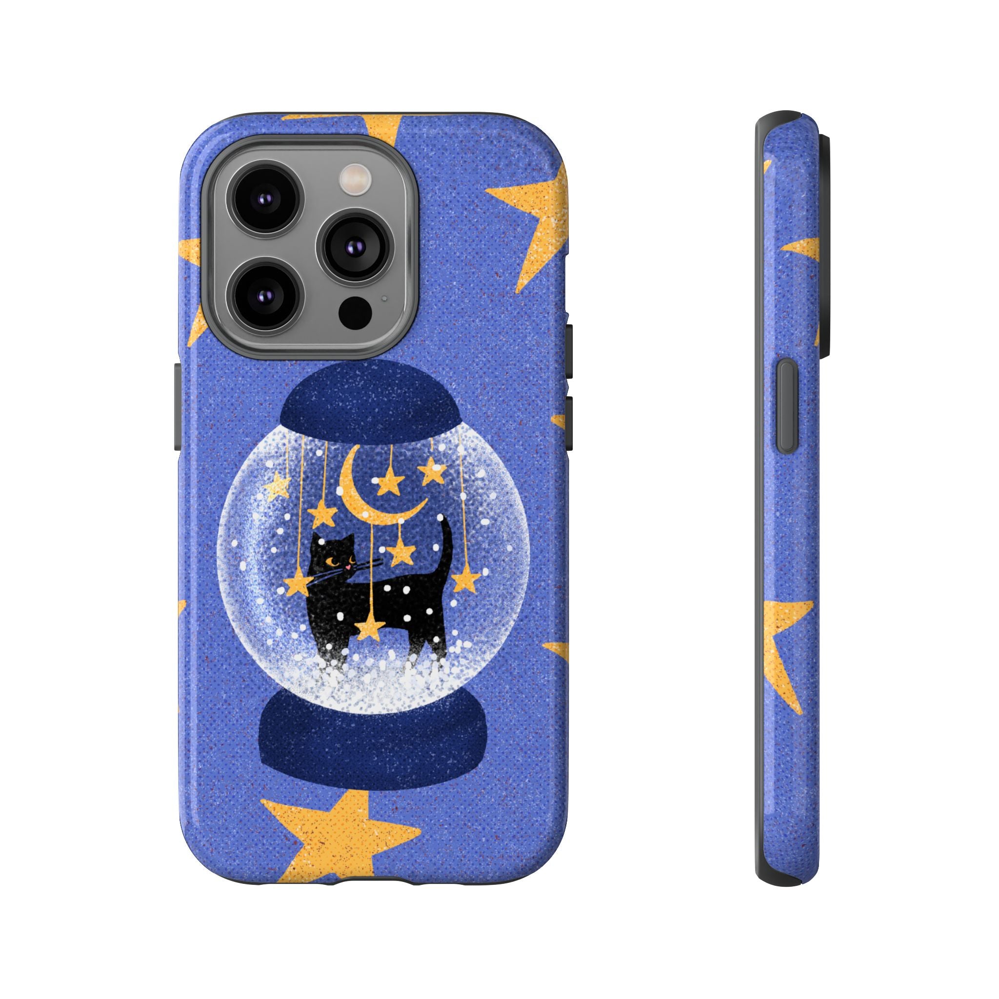 Snow Globe Kitty Phone Cases