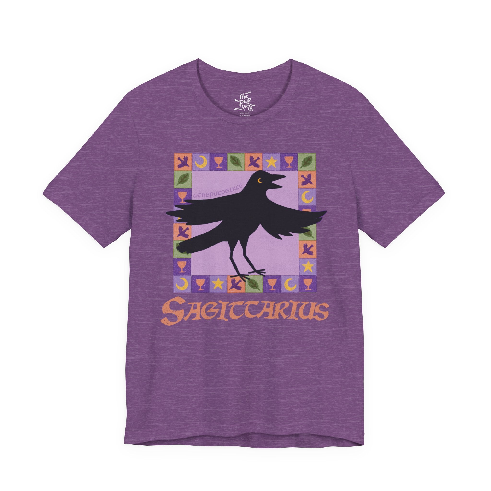 Sagittarius Whimsical Crow Tee