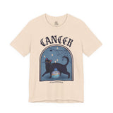 Cancer Spooky Cat Astrology Tee
