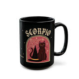 Scorpio Spooky Cat Astrology Mug