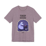 Halloween Cat Pisces Tee