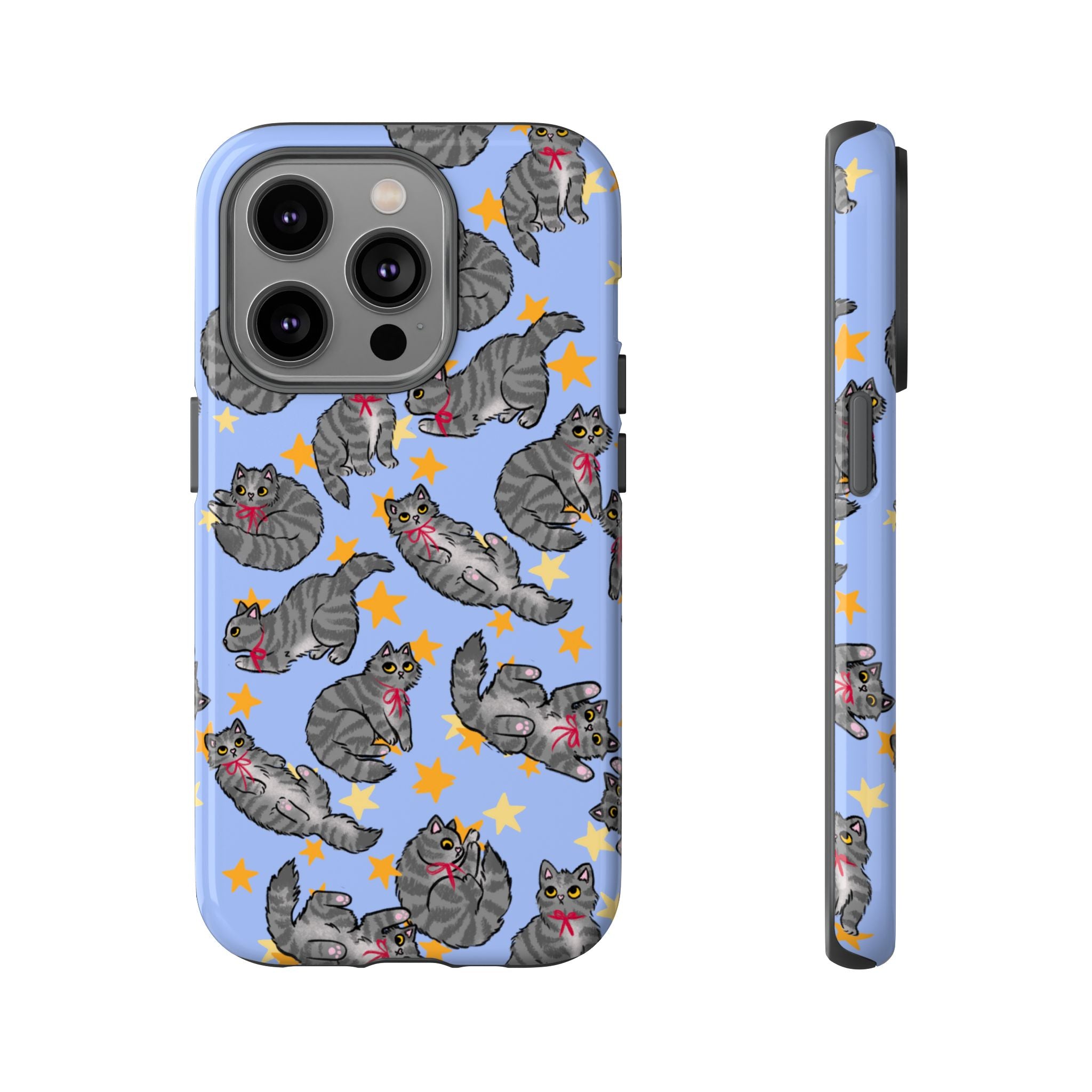 Grey Kitties Phone Case