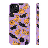 All The Kitties Phone Case - Purple