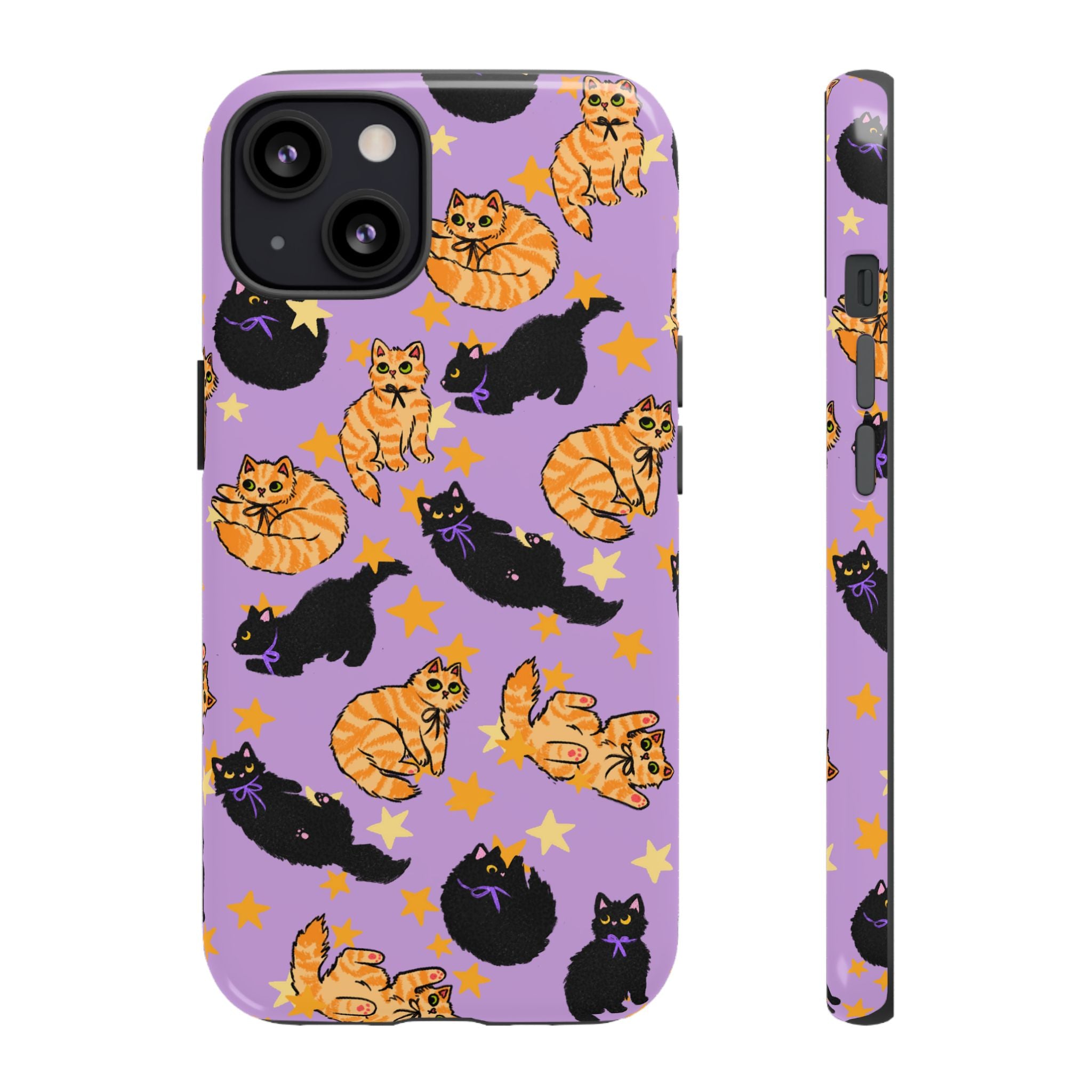 All The Kitties Phone Case - Purple