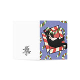 Feisty Feline Holiday Greeting Card