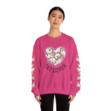 White Cat Lover Crewneck Sweatshirt