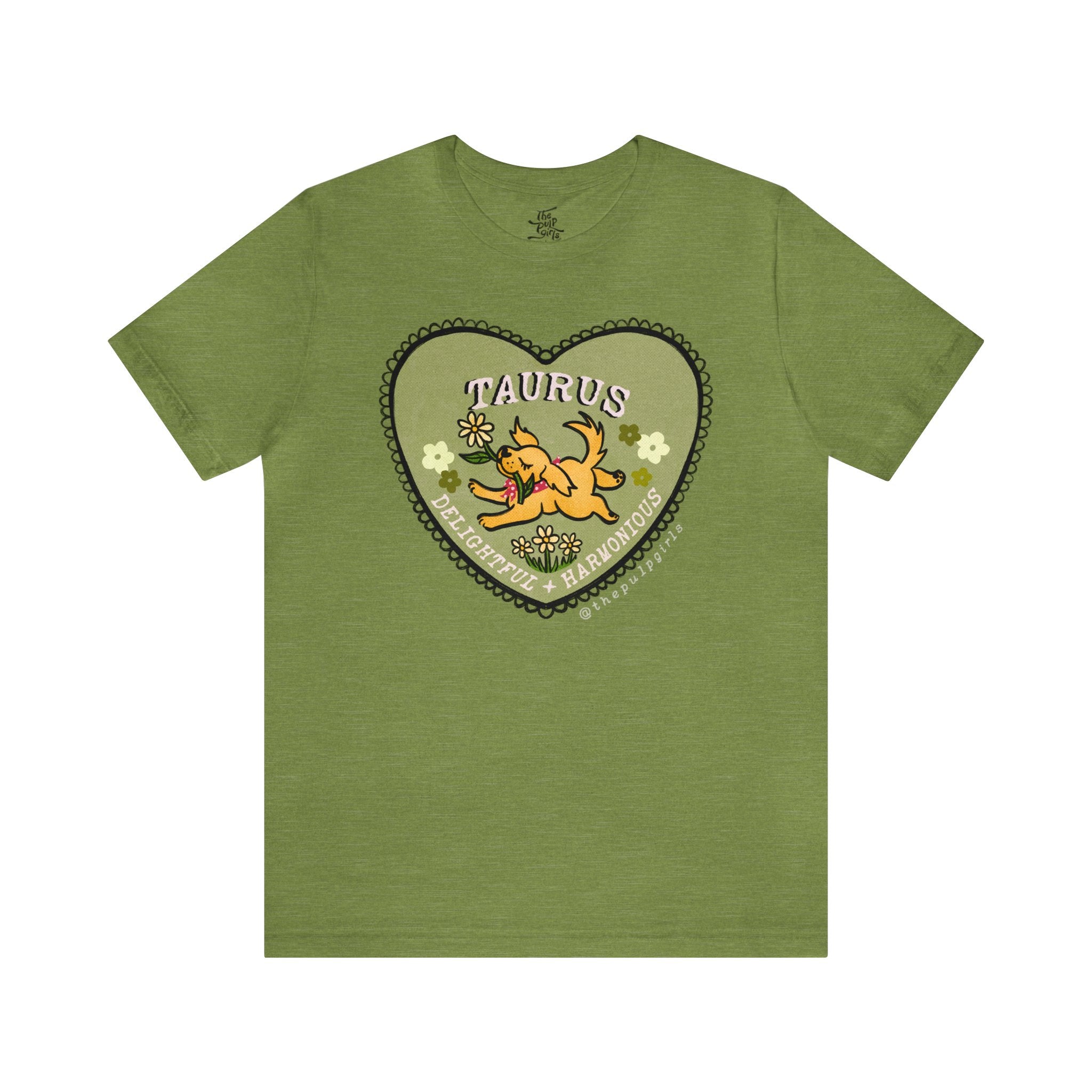 Taurus Lover Dog Astrology Tee