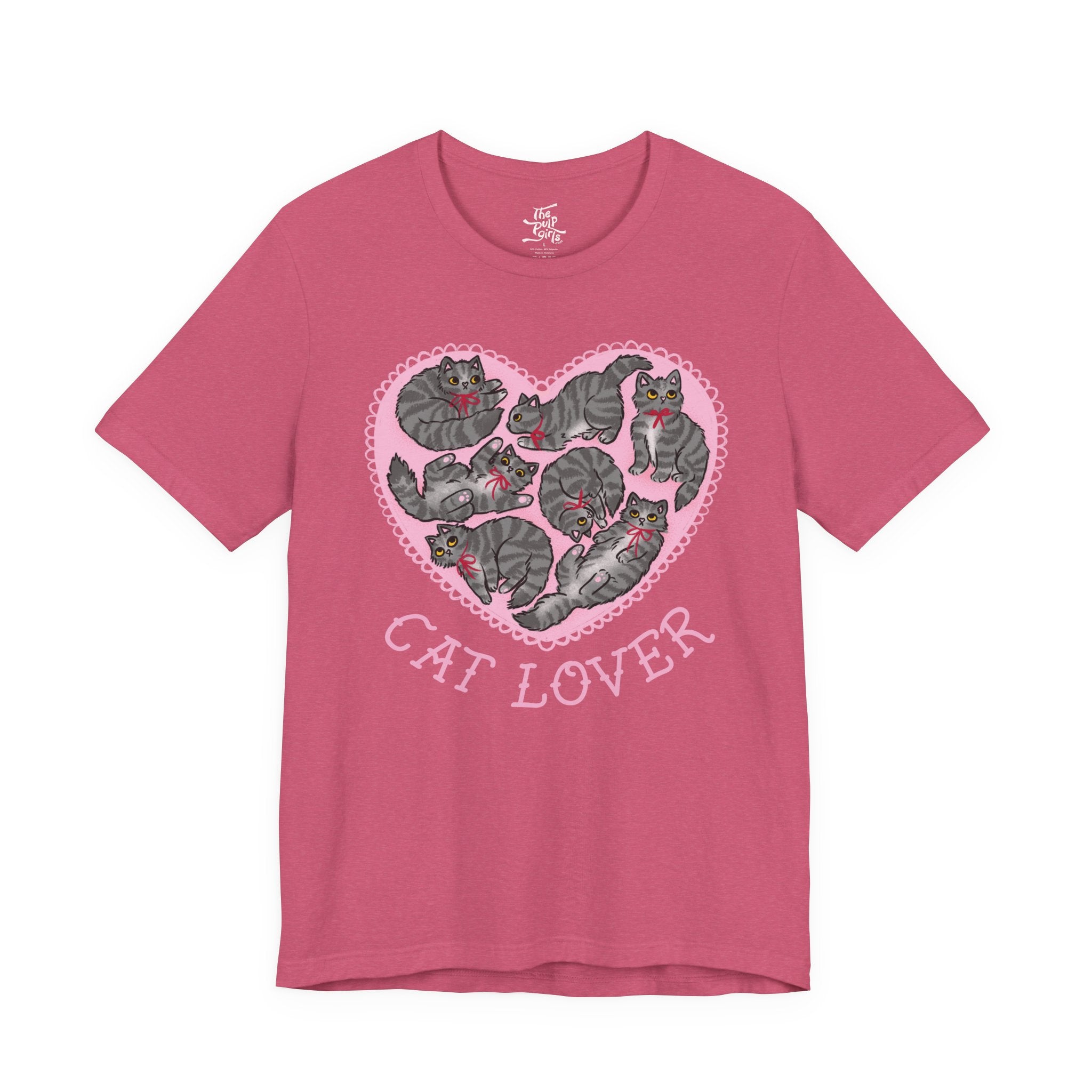 Grey Cat Lover Tee