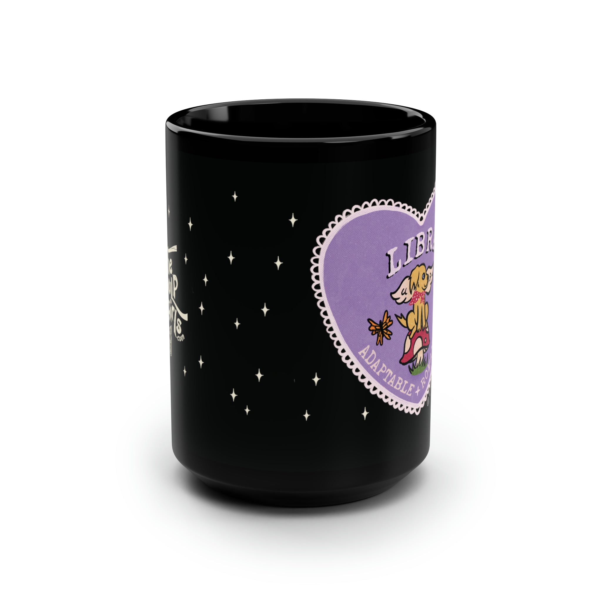 Lover Dog Astrology Mug - Libra 15oz