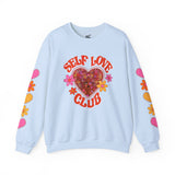 Self Love Club Orange Crewneck Sweatshirt