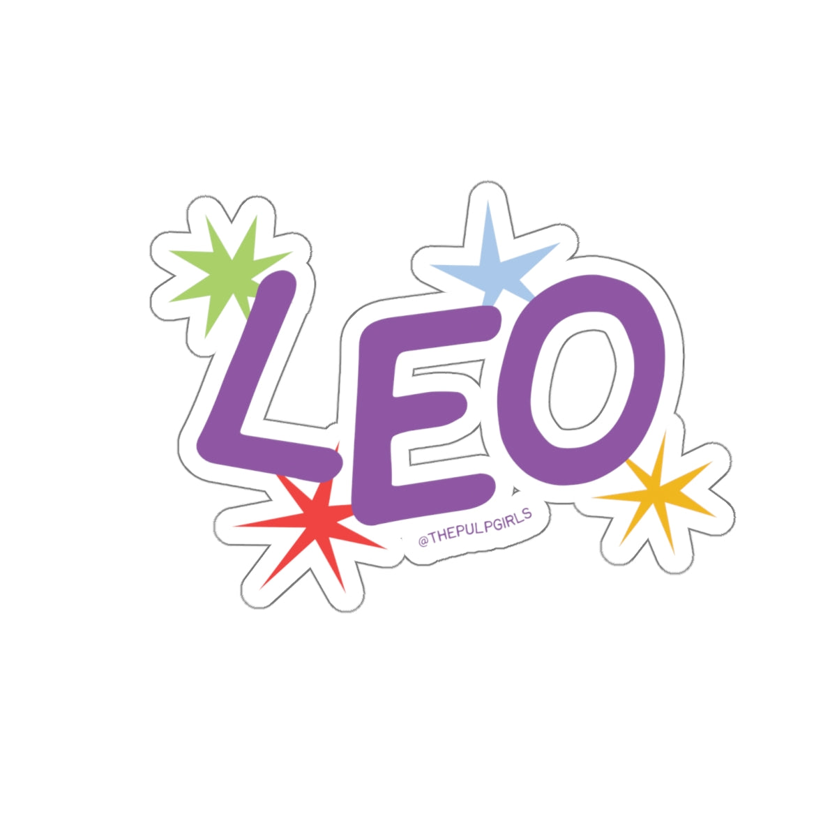 LEO Kawaii Vinyl Stickers