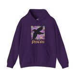 Pisces Whimsical Crow Hoodie