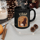 Virgo Spooky Cat Astrology Mug