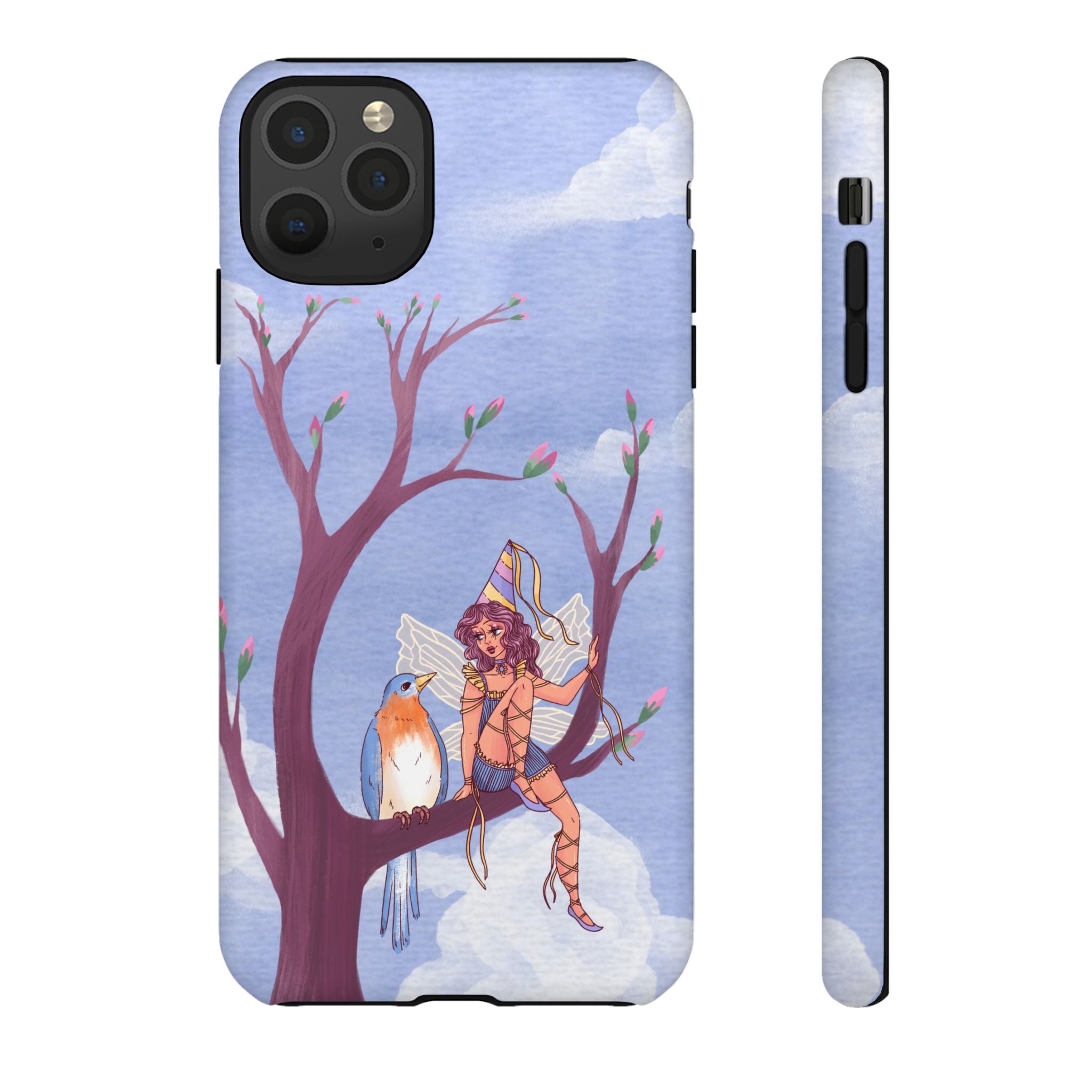 Blue Bird & Fairy Phone Case