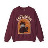 Capricorn Spooky Cat Astrology Crewneck