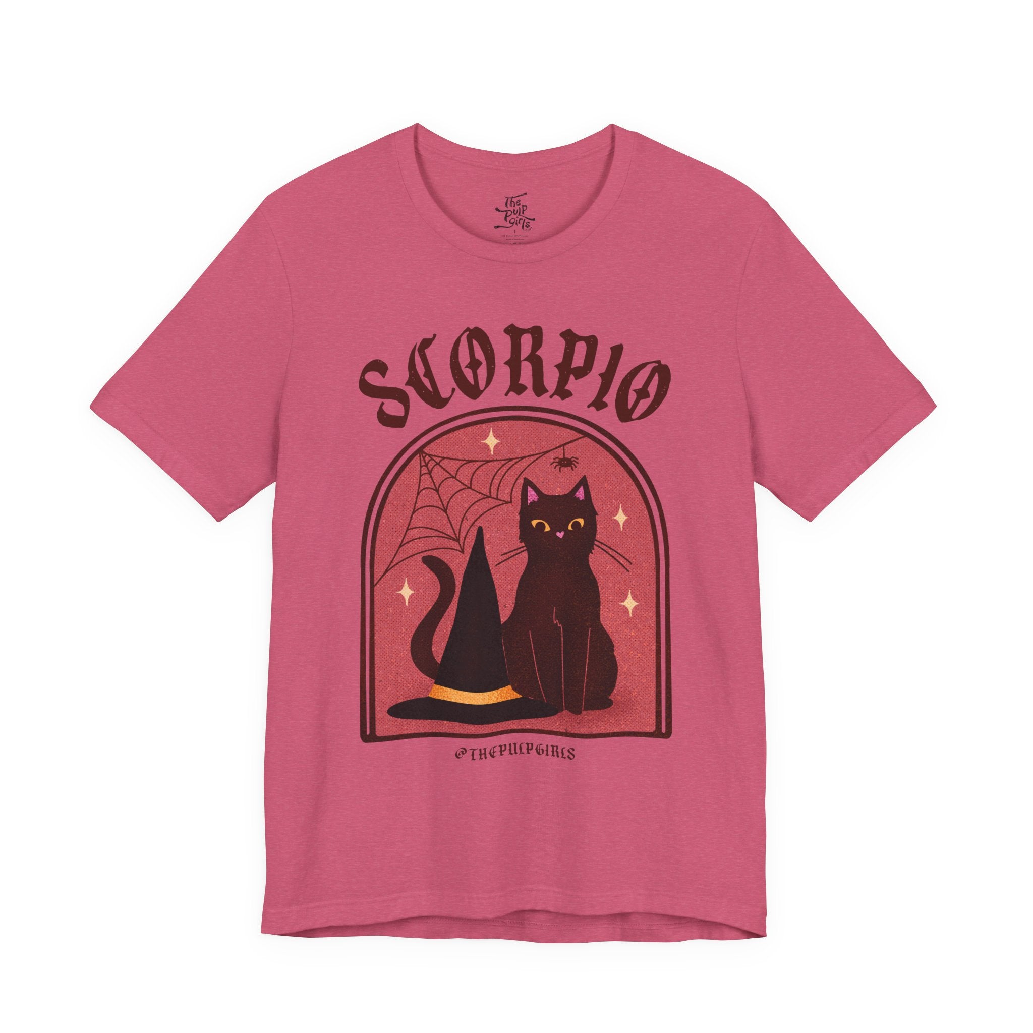Scorpio Spooky Cat Astrology Tee