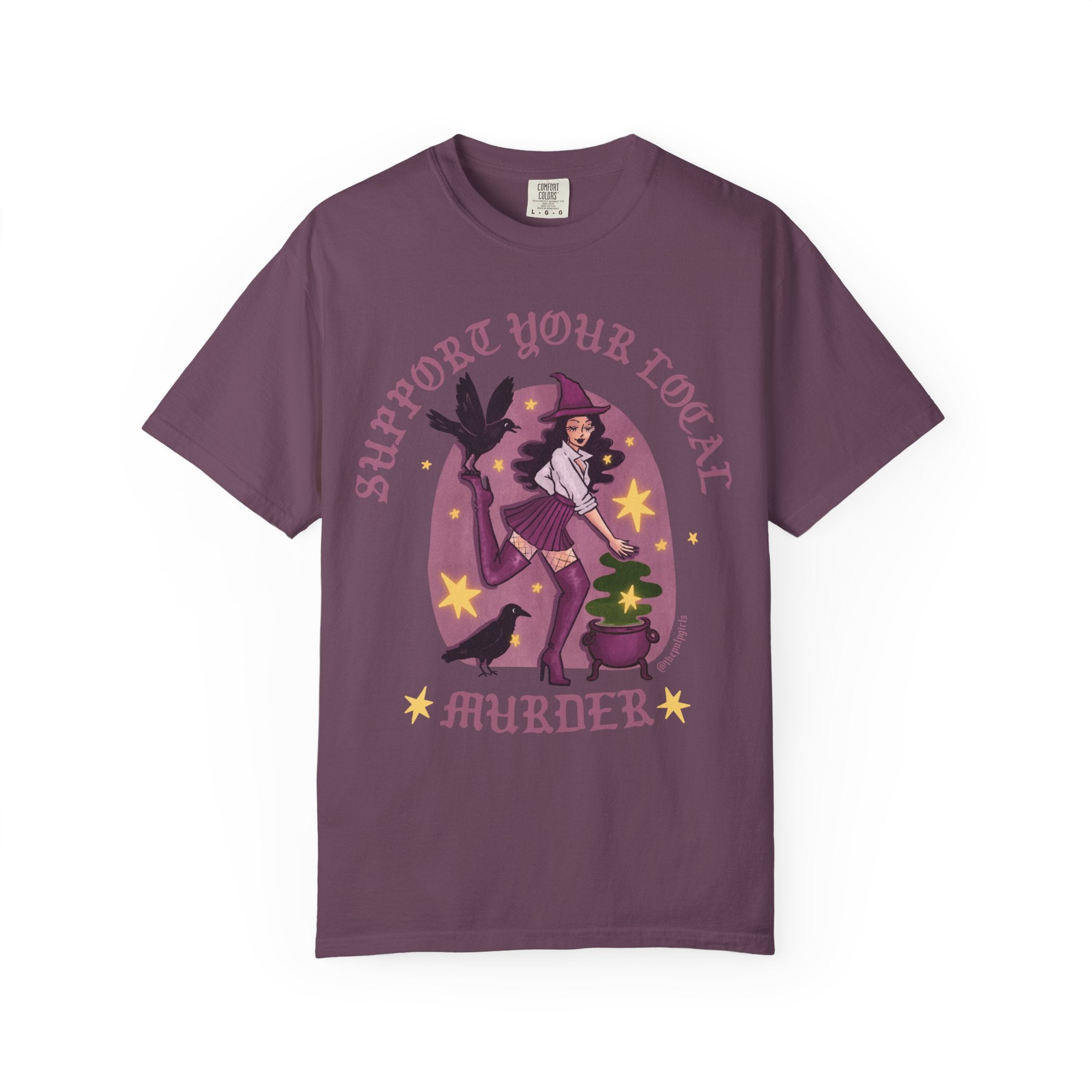 Support Crows Witchy Tee