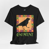 Gemini Whimsical Crow Tee