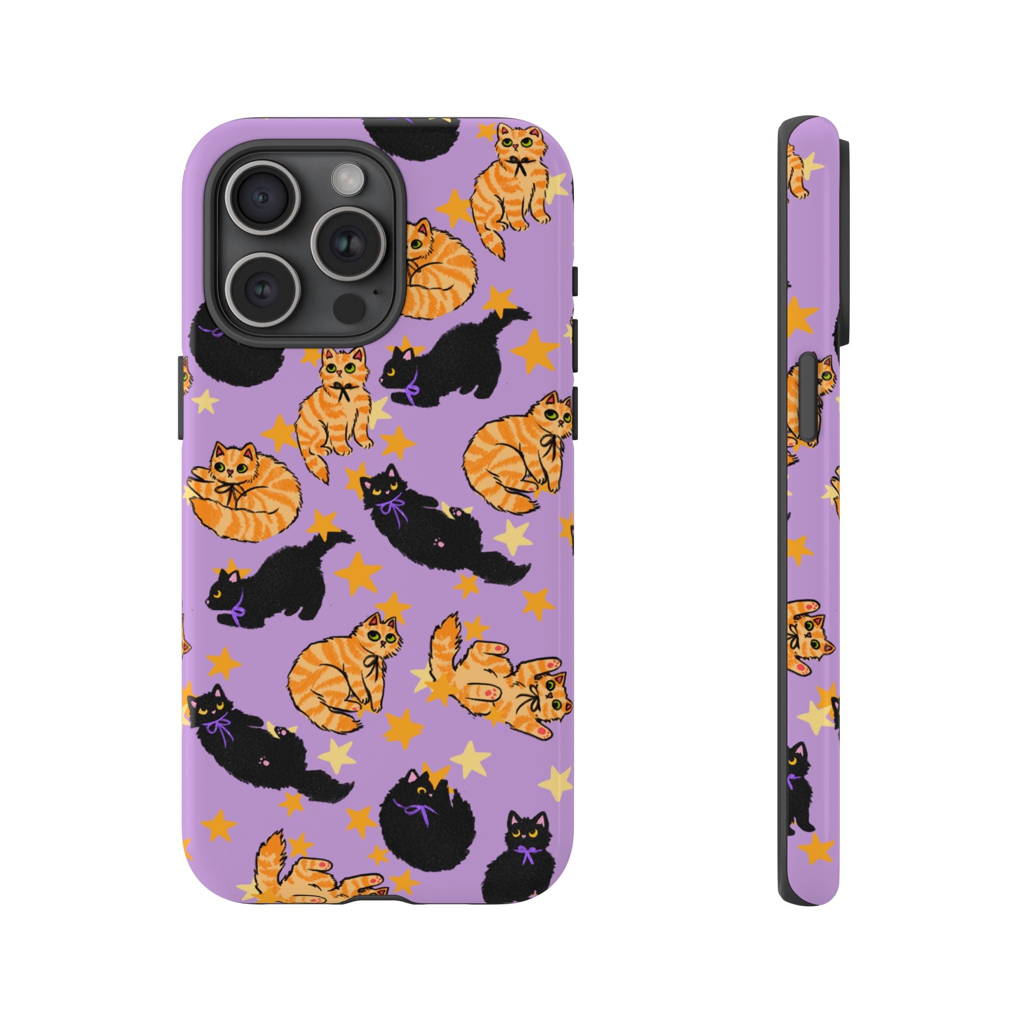 All The Kitties Phone Case - Purple